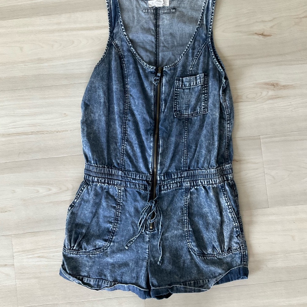 Forever 21 Blue Denim  One Piece